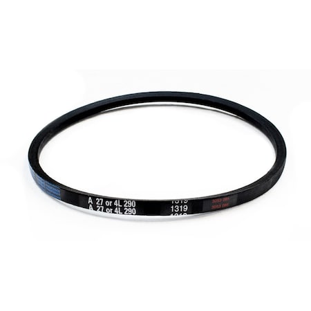 D&D A27/4L290 Classical V-Belt, 29 in Outside Length, 1/2 in Top Width, 1 Ribs A27/4L290